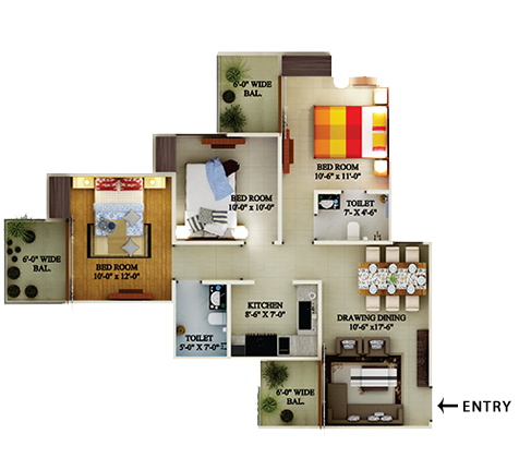 Supertech Eco Village 1